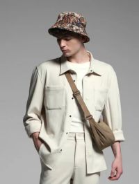 BEIGE OVERSIZED CO-ORD SET SHIRT