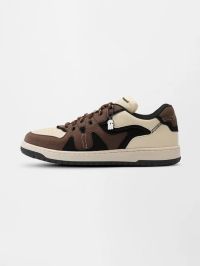 Urban Blaze: Mocha Men Top Sneakers