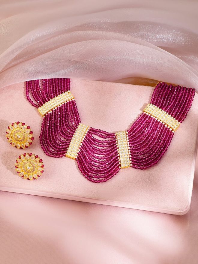 rubans-22k-gold-plated-ruby-pink-beaded-cubic-zirconia-multi-strand-ethnic-traditional-choker-jewellery-set-necklace-set-1143858222.jpg