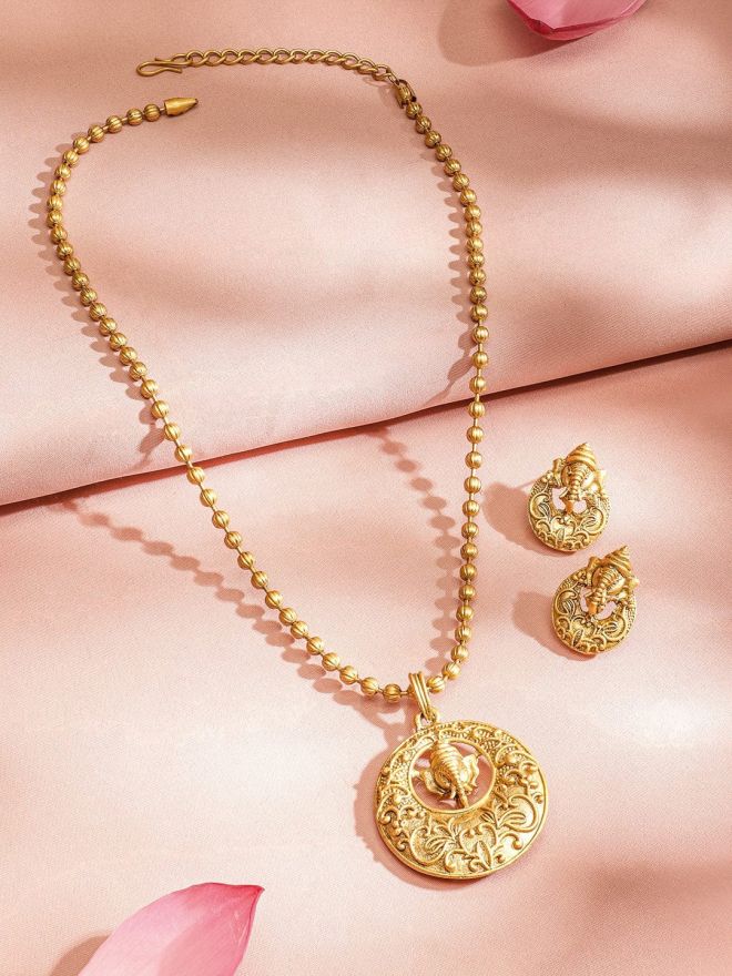rubans-divine-22k-gold-plated-ganesh-motif-with-golden-beaded-temple-pendent-jewellery-set-necklaces-necklace-sets-chains-mangalsutra-1151182514.jpg