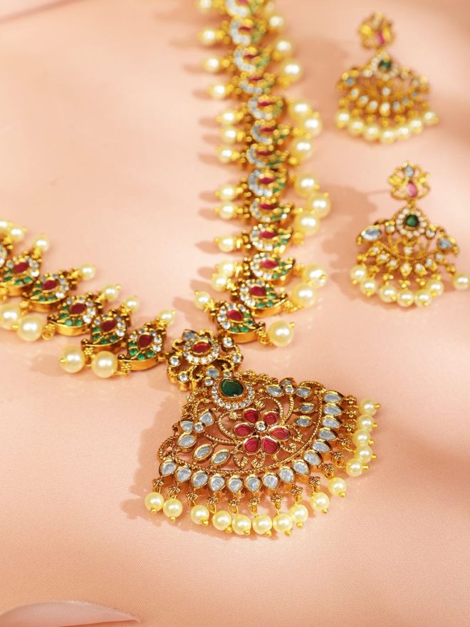 rubans-24k-gold-plated-ruby-pink-emerald-green-white-cubic-zirconia-pearl-beaded-long-temple-jewellery-set-for-women-necklace-set-1147272149.jpg