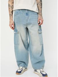 Men's Relaxed Fit Cargo Denim