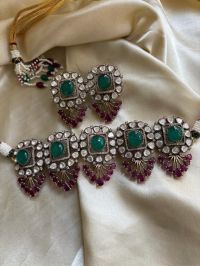 Ela Polki Choker Set